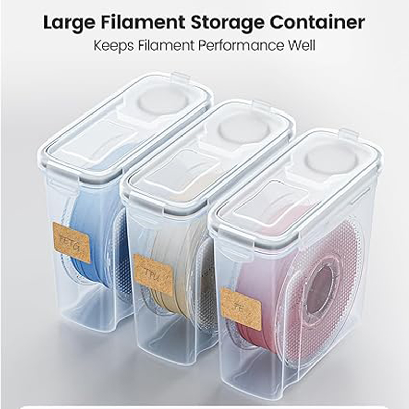 Travel Accessories To 3D Print - Airtight 3D Printer Filament Storage Box