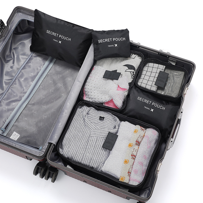Travel Accessories Packing Cubes - 6 Set Travel Storage Bags Small