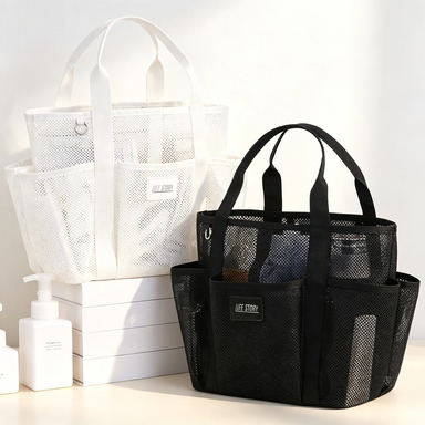 Travel Accessories Packing Cubes - Travel Supplies Makeup Bag Mesh Pouch