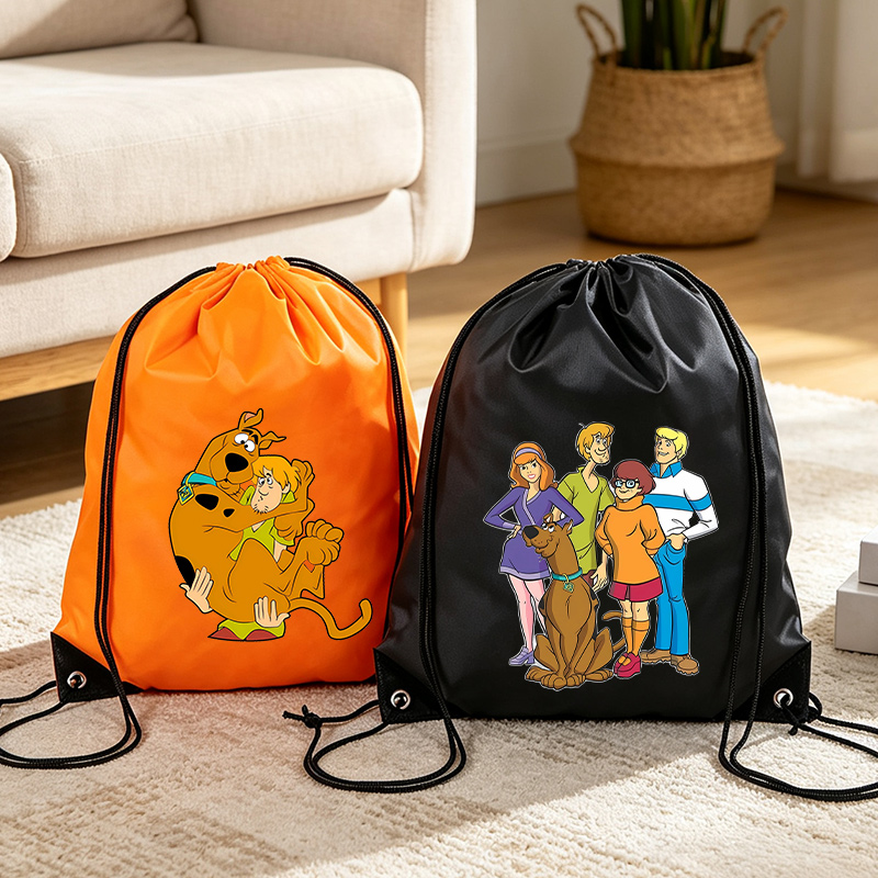 Travel Accessories Deals - Scooby Doo Drawstring Storage Bag Cool