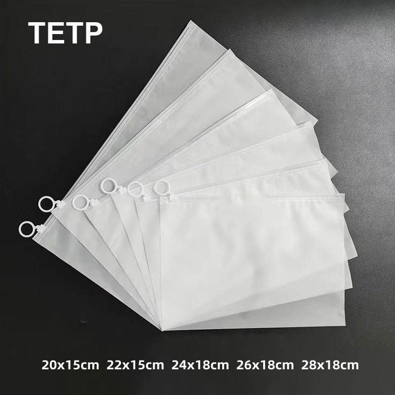Travel Accessories Wholesale - TETP 50Pcs Frosted Zipper Bags With