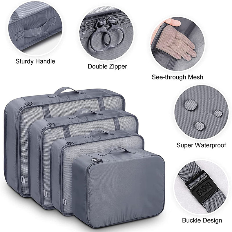 Dormitory Student Multi-Compar - Travel Accessories Packing Cubes recension och pris