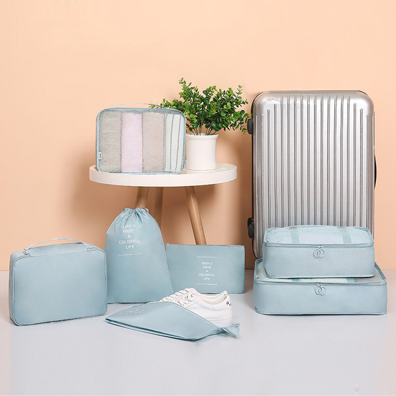 7-Piece Packing Cubes Set - Tr - Travel Accessories Packing Cubes recension och pris