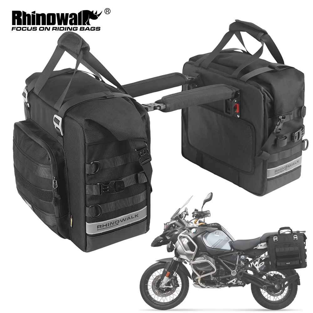 Rhinowalk Motorcycle Side Pann - Travel Accessories Packing Cubes recension och pris