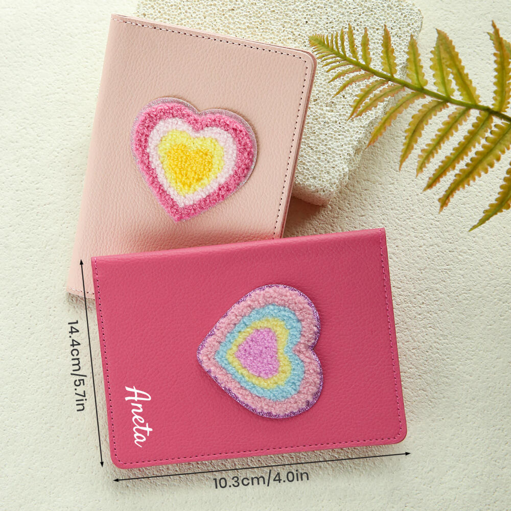 Custom Name Plush Heart Rainbo - Travel Accessories Hong Kong recension och pris