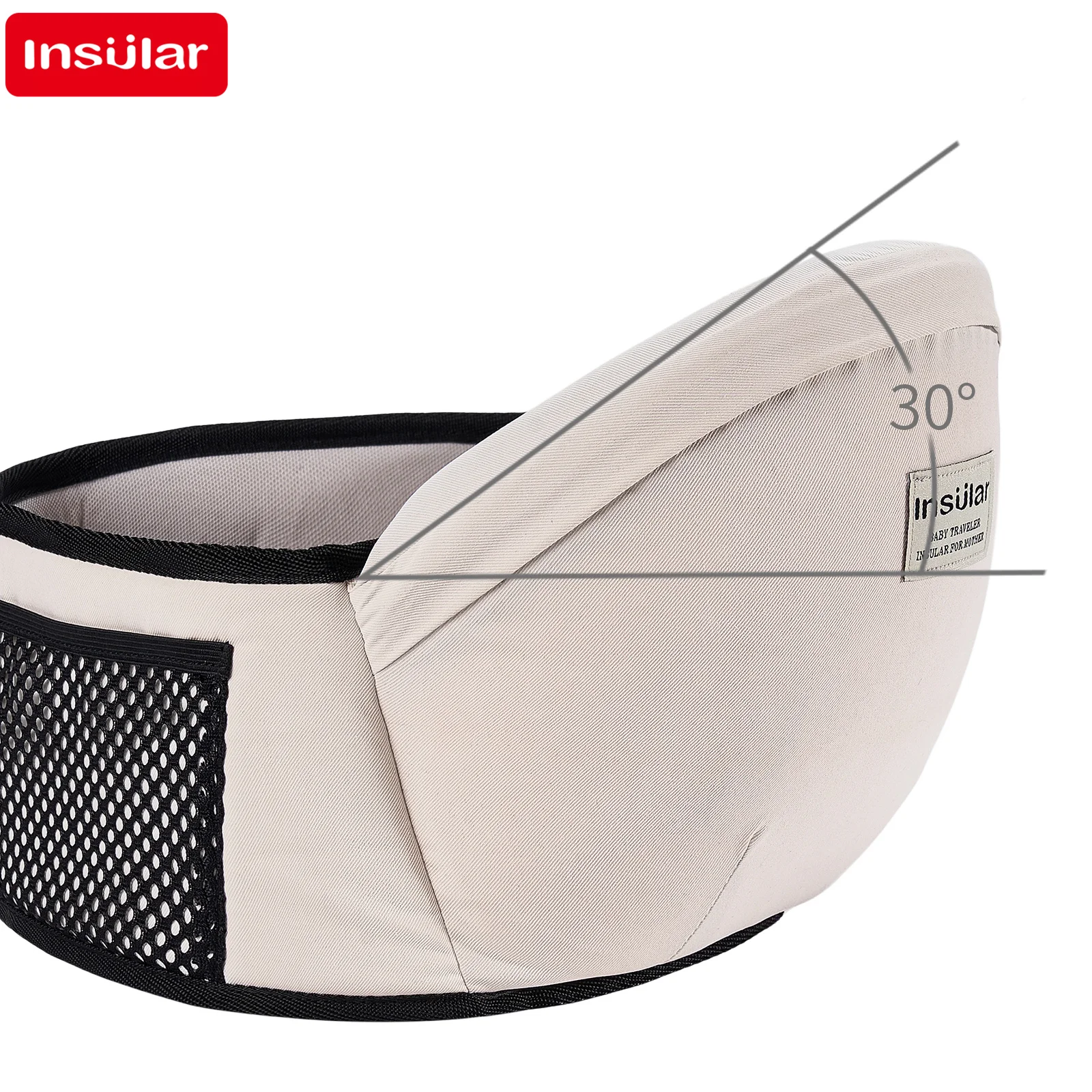 Thickened Baby Hip Seat Carrie - Travel Accessories Hip Belt recension och pris