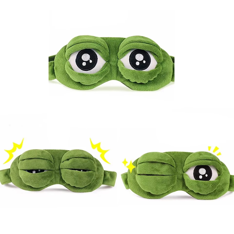 Frog Shaped Eye Mask Party Gam - Travel Hair Accessories recension och pris