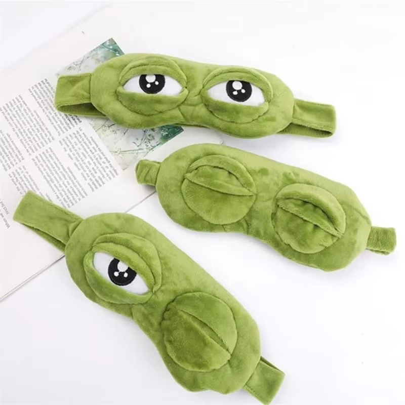 Frog Shaped Eye Mask Party Gam - Travel Hair Accessories recension och pris