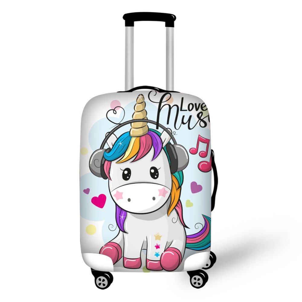 3D Cartoon Unicorn Pattern Pri - Travel Accessories To 3D Print recension och pris