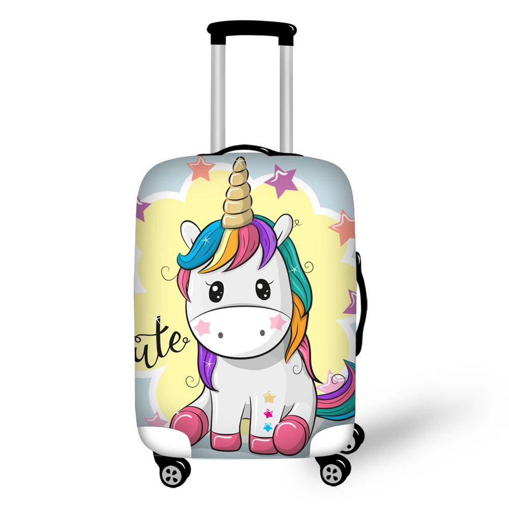 3D Cartoon Unicorn Pattern Pri - Travel Accessories To 3D Print recension och pris