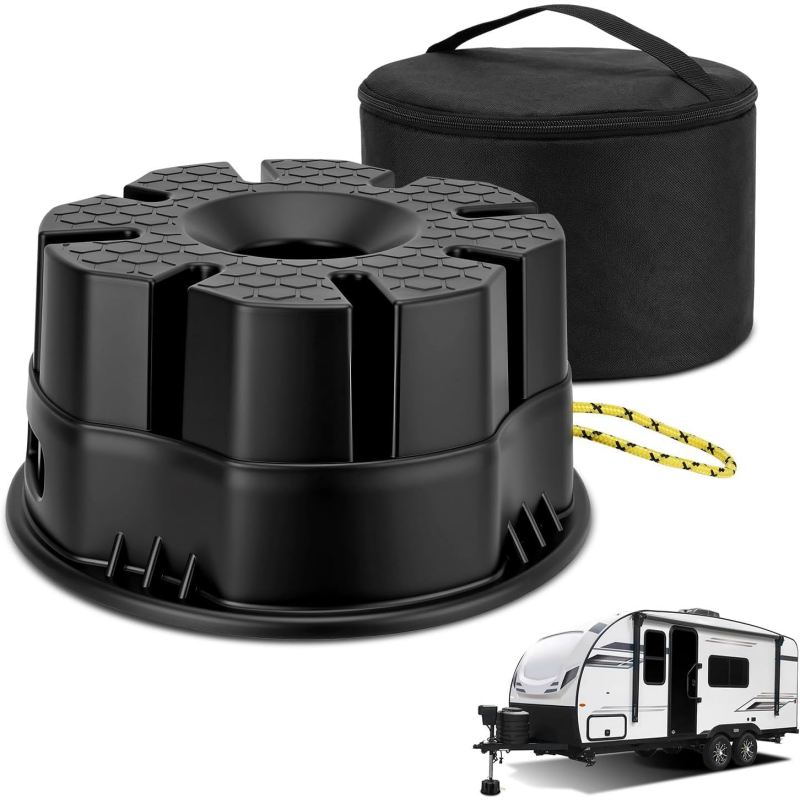 RV Trailer Jack Block With Bag - Travel Van Accessories recension och pris