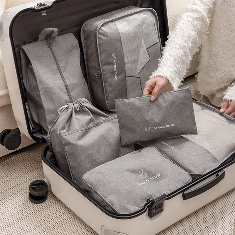 7 Piece Travel Packing Cubes S - Travel Accessories Packing Cubes recension och pris