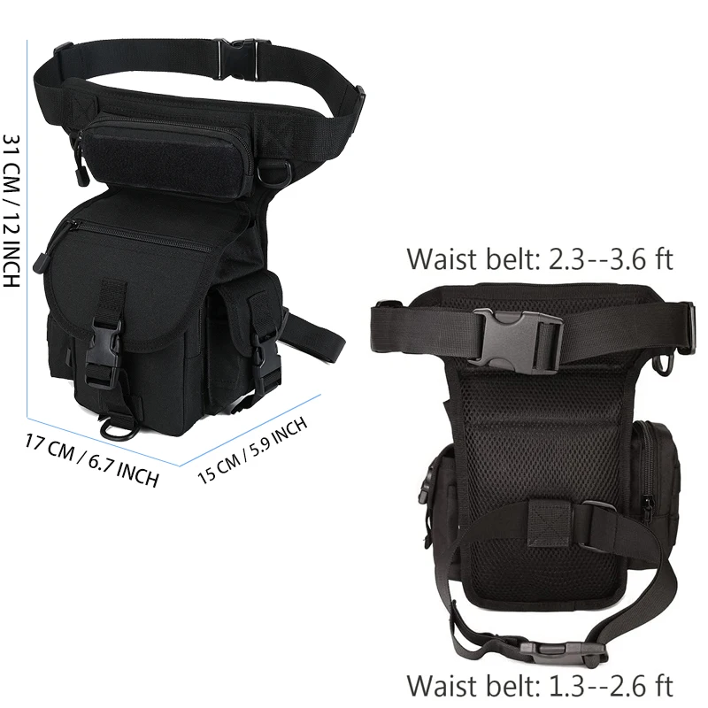 New Men's Waterproof Leg Wrap  - Travel Accessories Hip Belt recension och pris