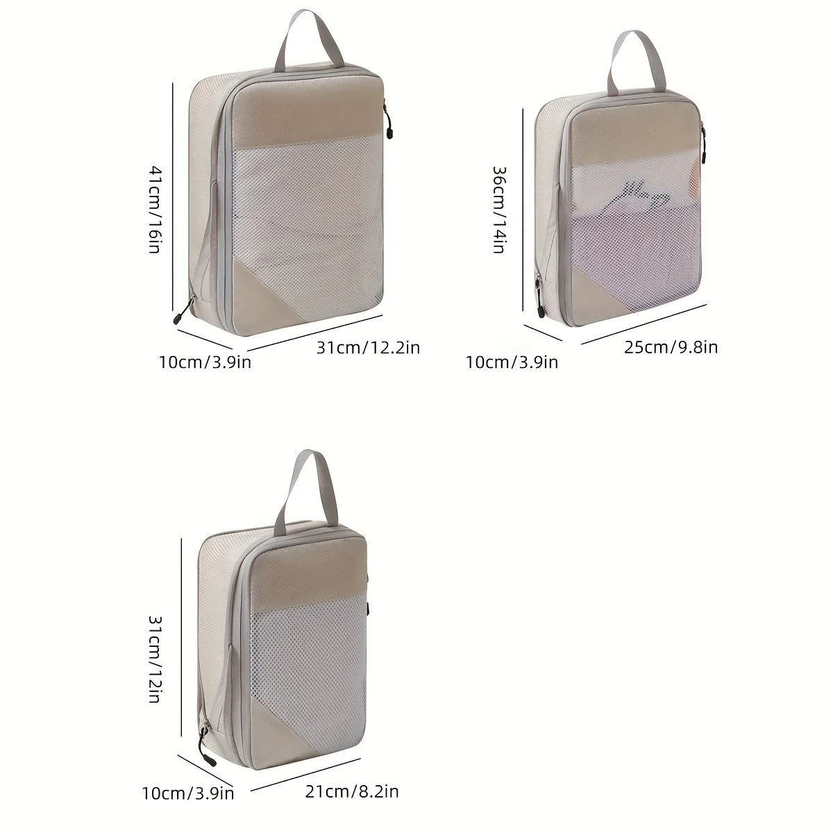 3-piece travel compression pac - Travel Accessories Packing Cubes recension och pris