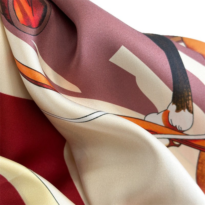Horse Silk Scarf Luxury Design - Travel Hair Accessories recension och pris