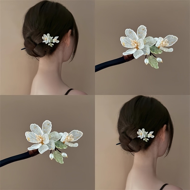 1PC New Chinese Magnolia Flowe - Travel Hair Accessories recension och pris