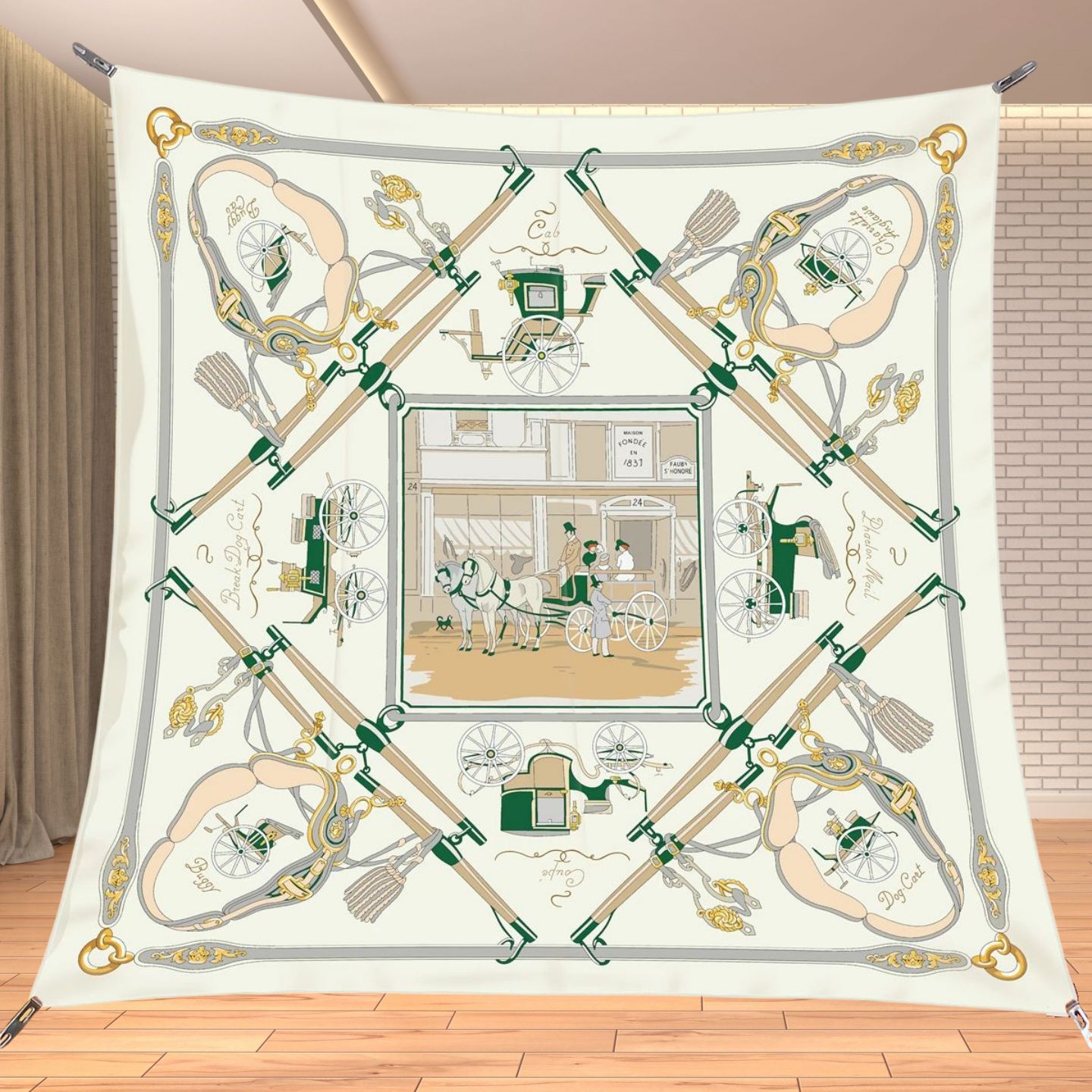90cm Twill Silk Like Square Sc - Travel Accessories For Elderly recension och pris