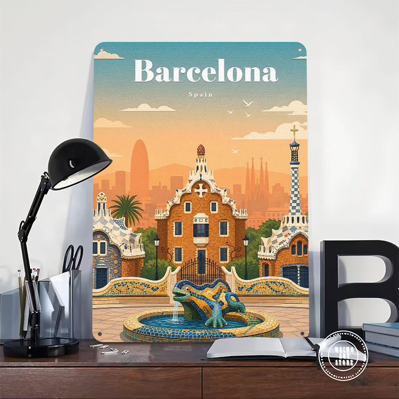 Barcelona Travel 3D Printed Te - Travel Accessories To 3D Print recension och pris