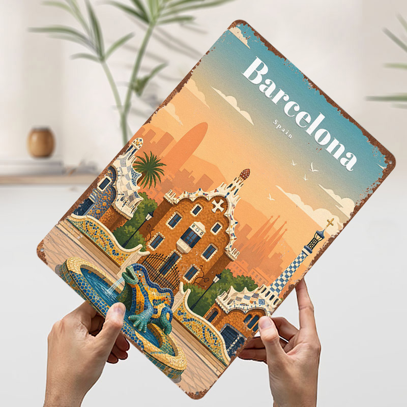 Barcelona Travel 3D Printed Te - Travel Accessories To 3D Print recension och pris