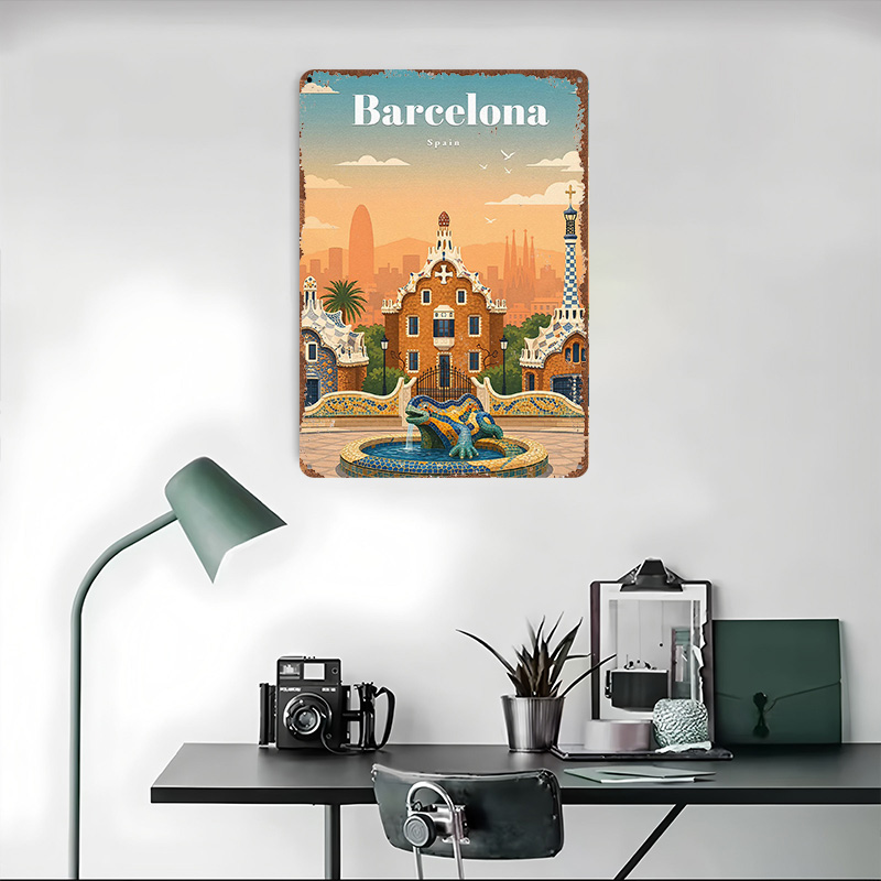 Barcelona Travel 3D Printed Te - Travel Accessories To 3D Print recension och pris