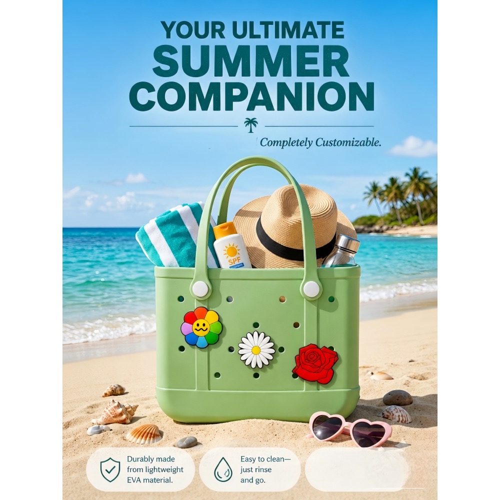 Ladies Oversized Rubber Beach  - Travel Accessories recension och pris