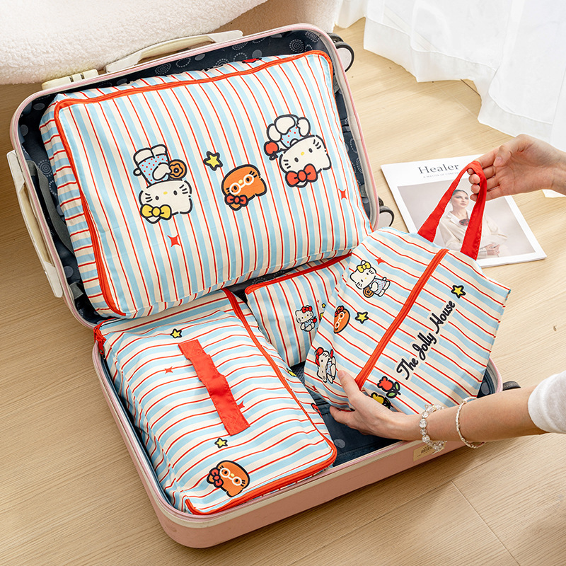 Hello Kitty Striped Travel Sto - Travel Accessories Wholesale recension och pris