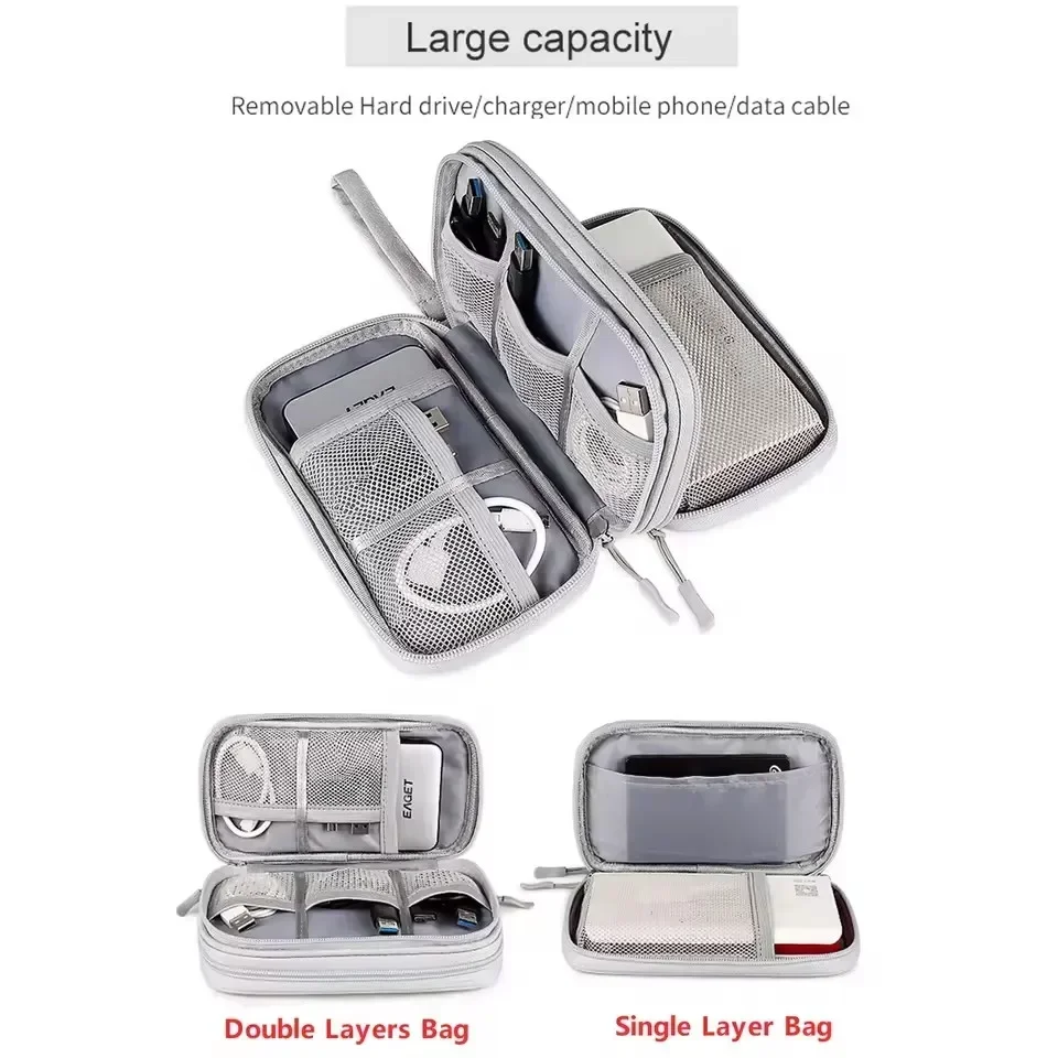 Travel Cable Bag Portable Digi - Travel Accessories Electronics recension och pris