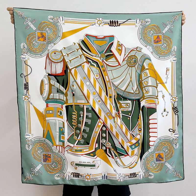 18MM Silk Scarf Women Hand Rol - Travel Hair Accessories recension och pris