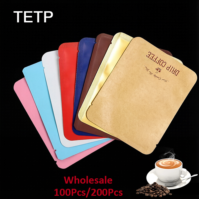 TETP 100Pcs/200Pcs Drip Coffee - Travel Accessories Wholesale recension och pris