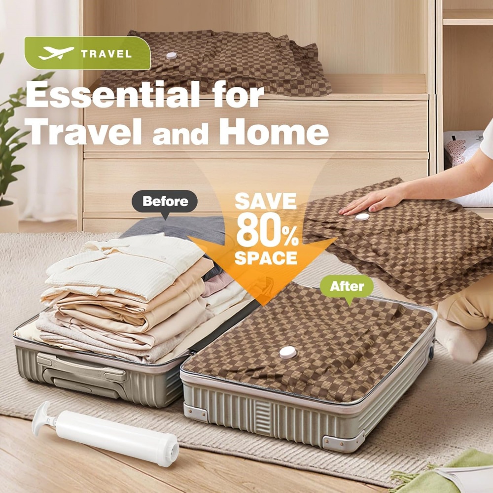 Vacuum Storage Bags,Travel Ess - Travel Accessories Packing Cubes recension och pris