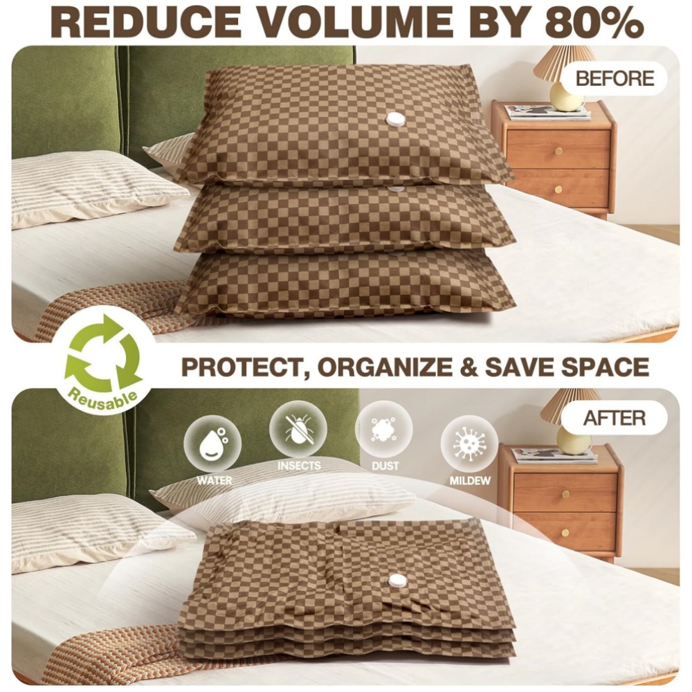 Vacuum Storage Bags,Travel Ess - Travel Accessories Packing Cubes recension och pris