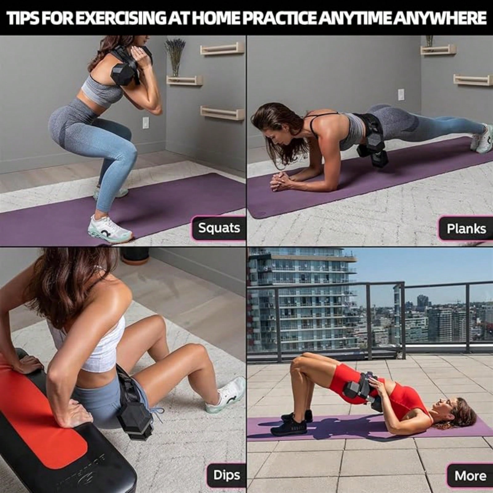 Fitness Hip Thrust Bar Pad Wei - Travel Accessories Hip Belt recension och pris
