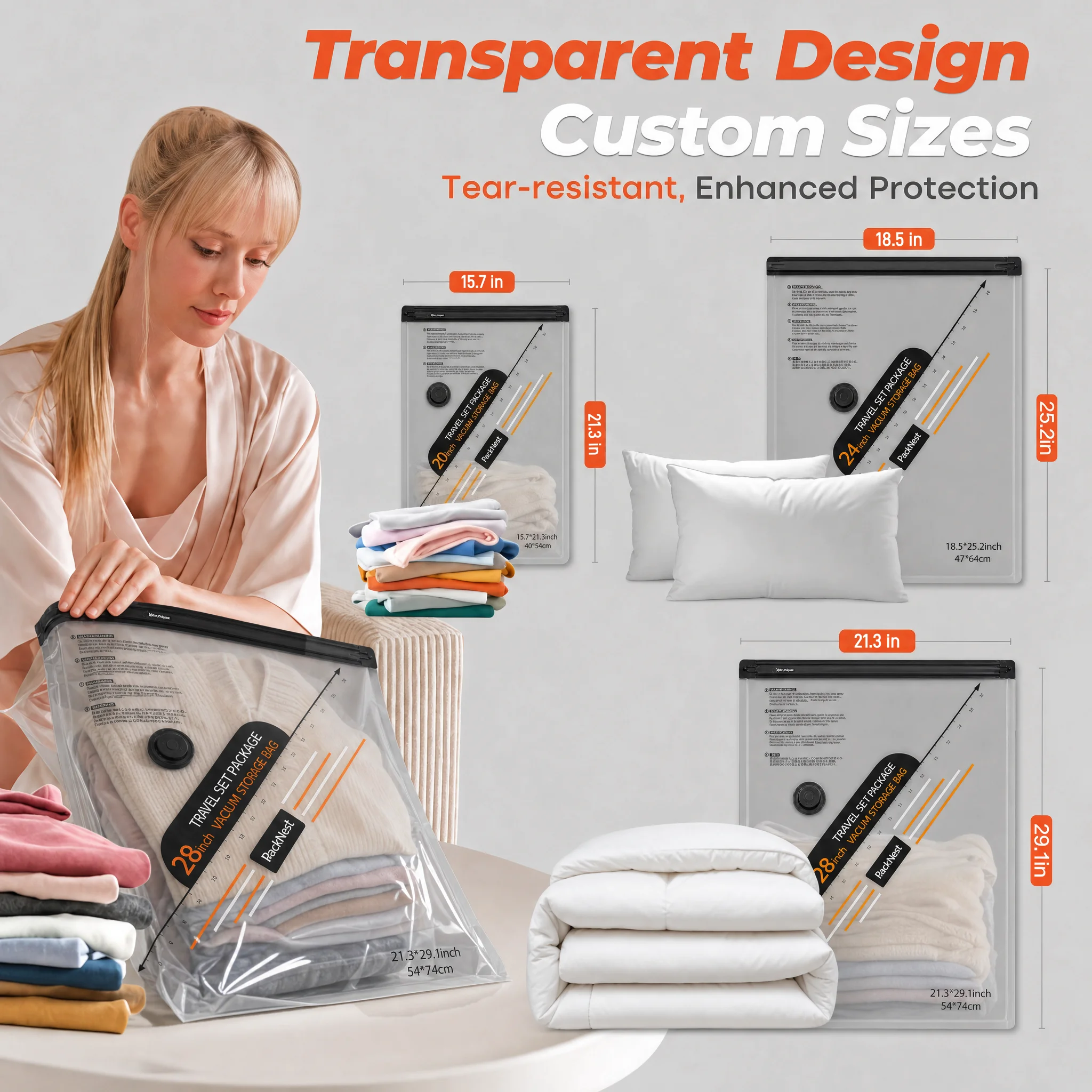 Compression Packing Cubes Vacu - Travel Accessories Packing Cubes recension och pris