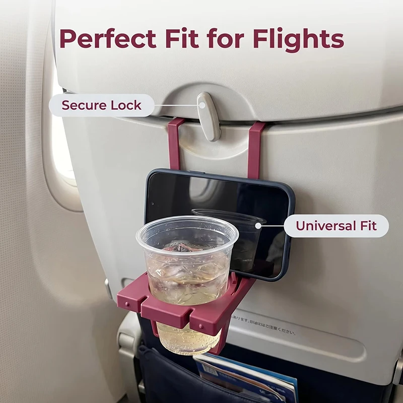 Foldable Airplane Cup Holder 3 - Travel Accessories To 3D Print recension och pris