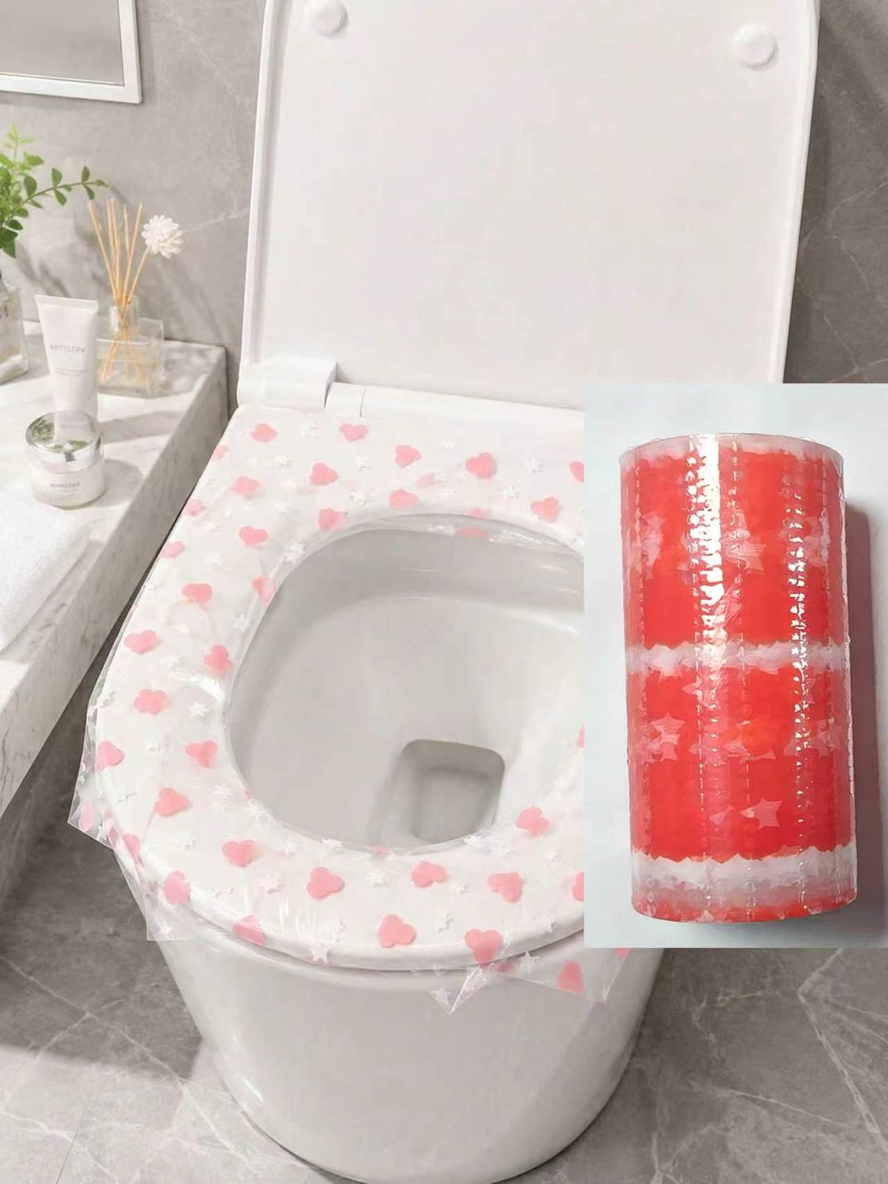 133pcs/roll disposable toilet  - Travel Accessories Deals recension och pris