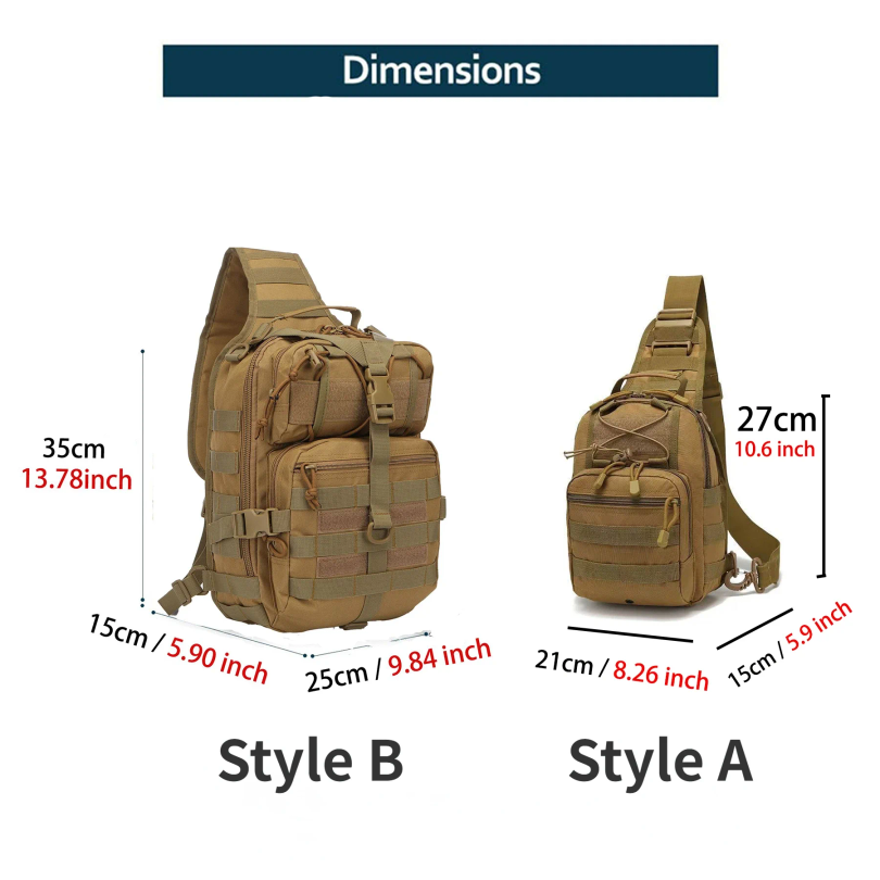 Tactical Assault Pack Sling Ba - Travel Accessories Wholesale recension och pris