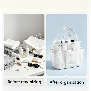 Travel Supplies Makeup Bag Mes - Travel Accessories Packing Cubes recension och pris