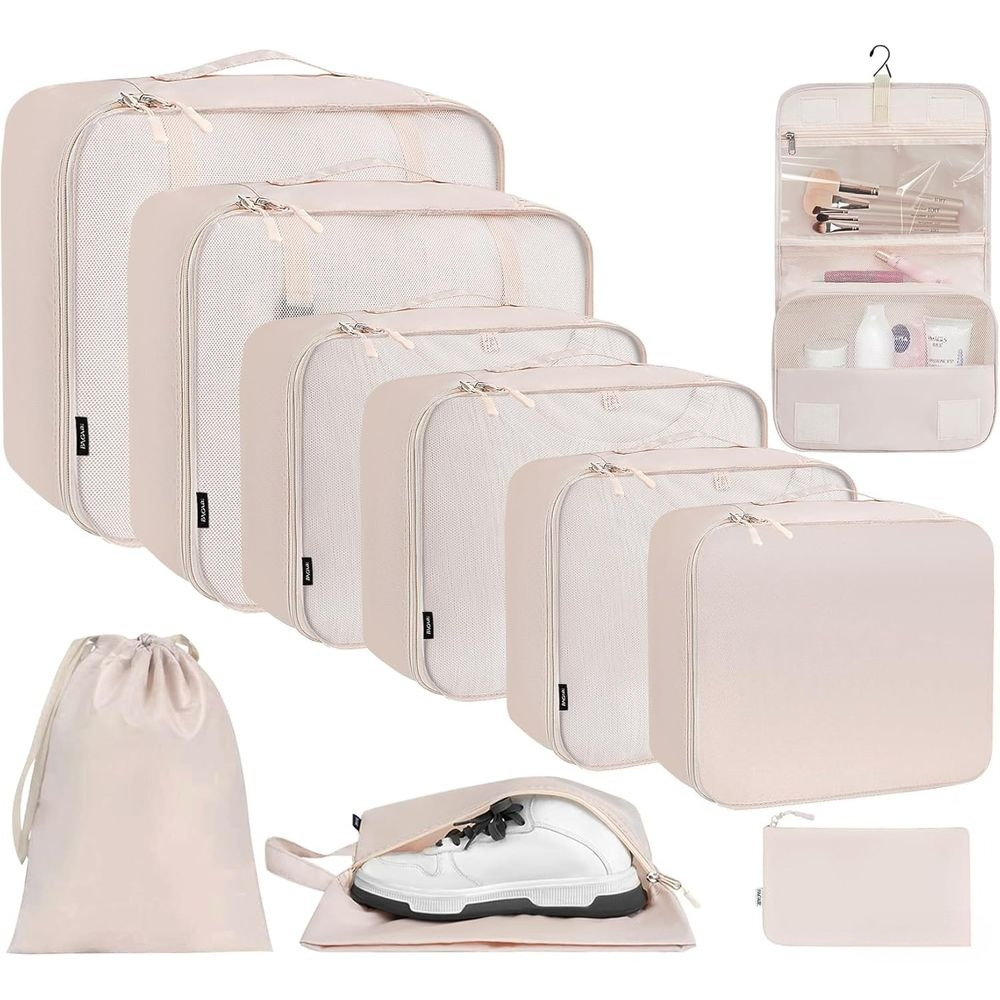 Set/8 Set/10 Set Packing Cubes - Travel Accessories Packing Cubes recension och pris