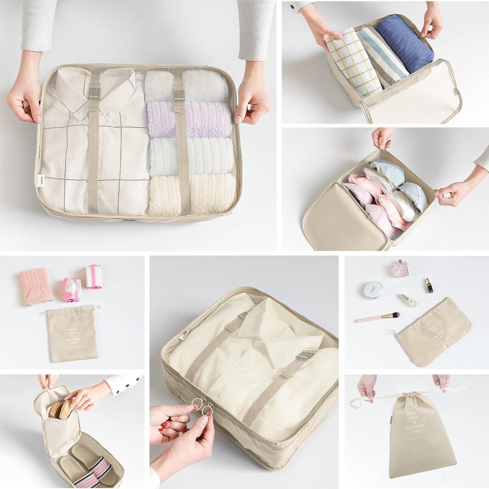 Set Packing Cubes or Suitcases - Travel Accessories Packing Cubes recension och pris