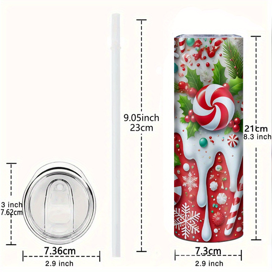 1pc, 20oz Stainless Steel Tumb - Travel Accessories To 3D Print recension och pris