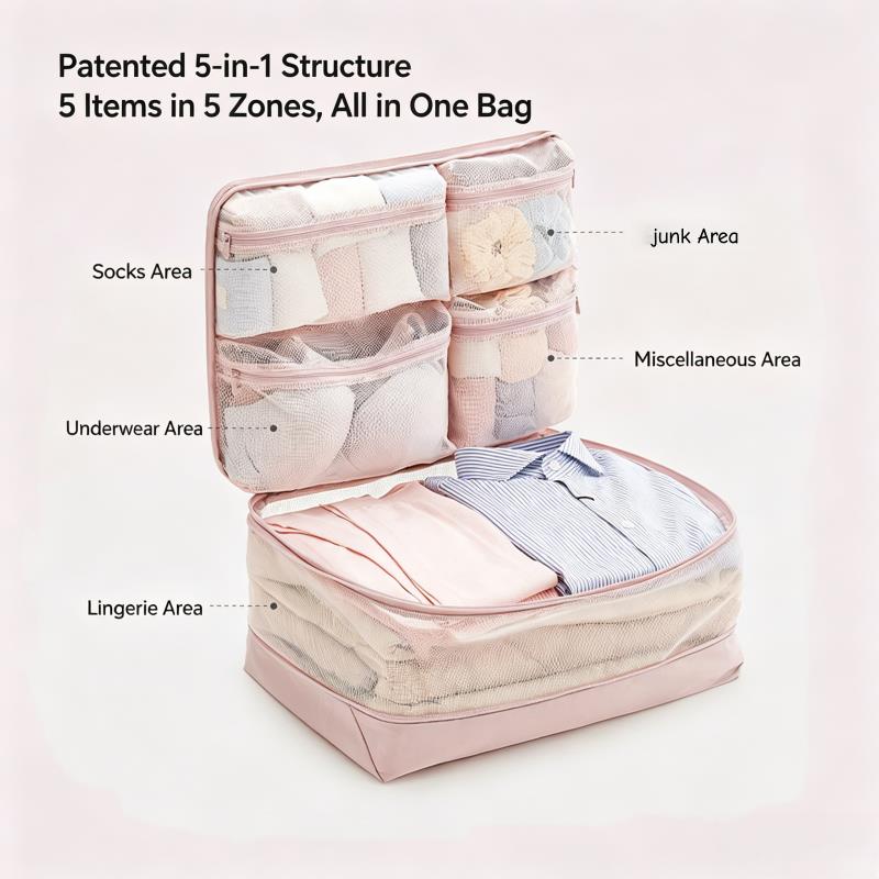Compression Packing Cubes 5-in - Travel Accessories Packing Cubes recension och pris