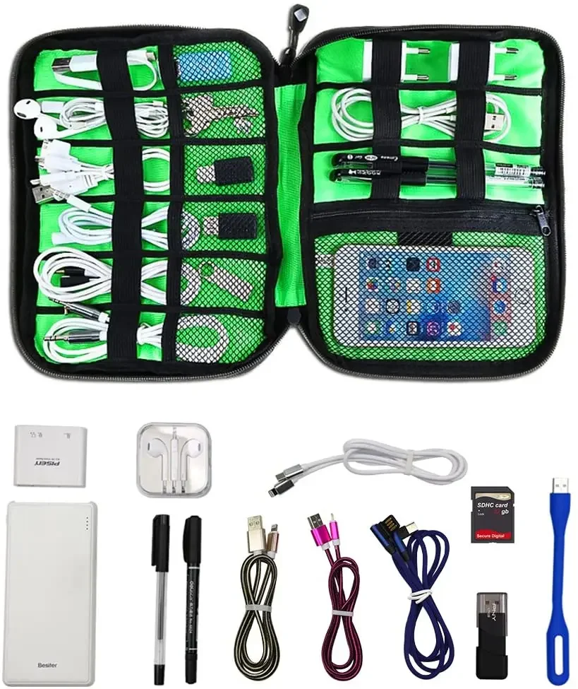 Cable Organizer Storage Bags S - Travel Accessories Electronics recension och pris