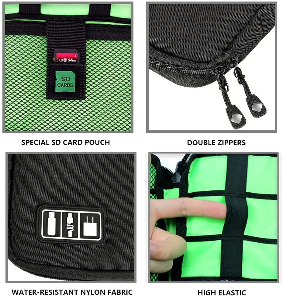 Cable Organizer Storage Bags S - Travel Accessories Electronics recension och pris