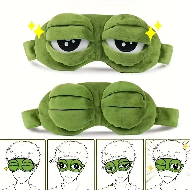 Frog Shaped Eye Mask Party Gam - Travel Accessories Deals recension och pris