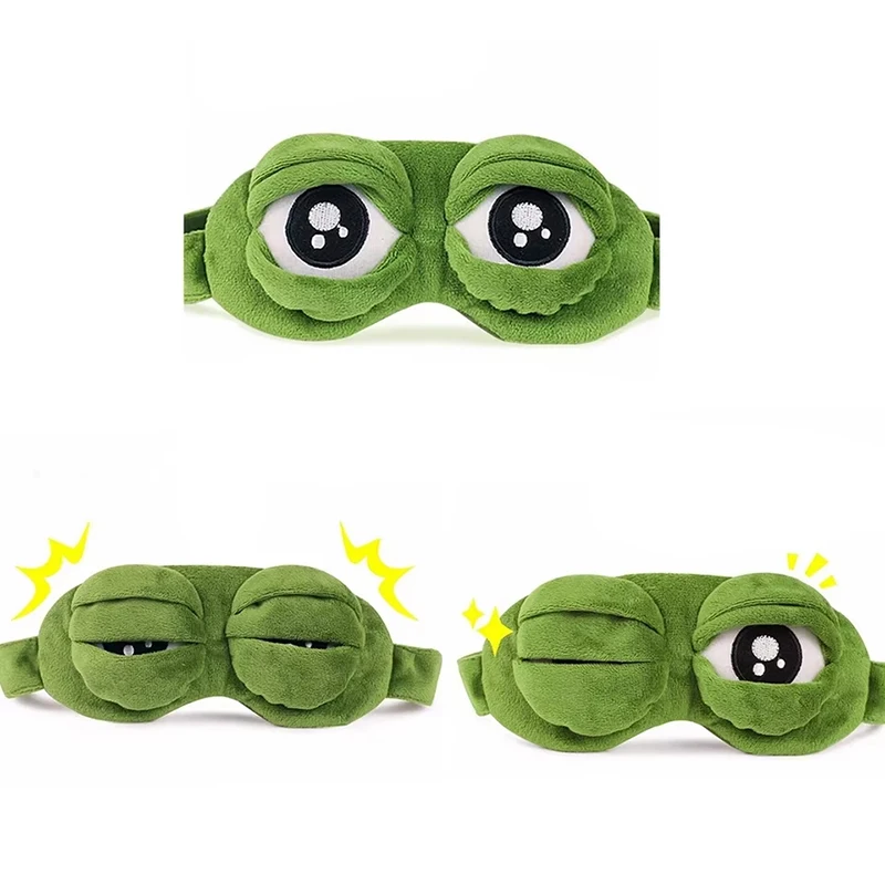 Frog Shaped Eye Mask Party Gam - Travel Accessories Deals recension och pris