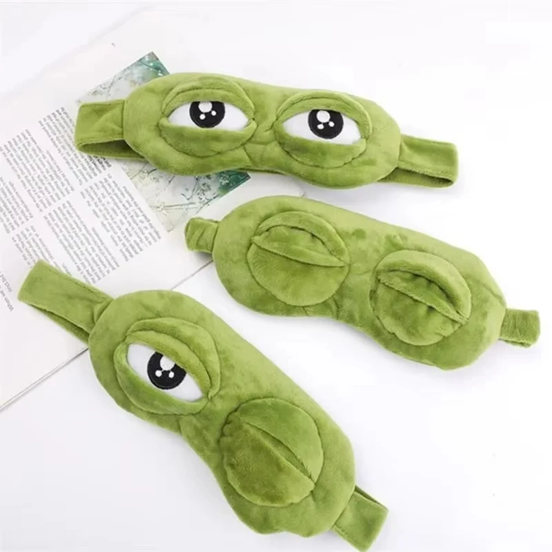 Frog Shaped Eye Mask Party Gam - Travel Accessories Deals recension och pris